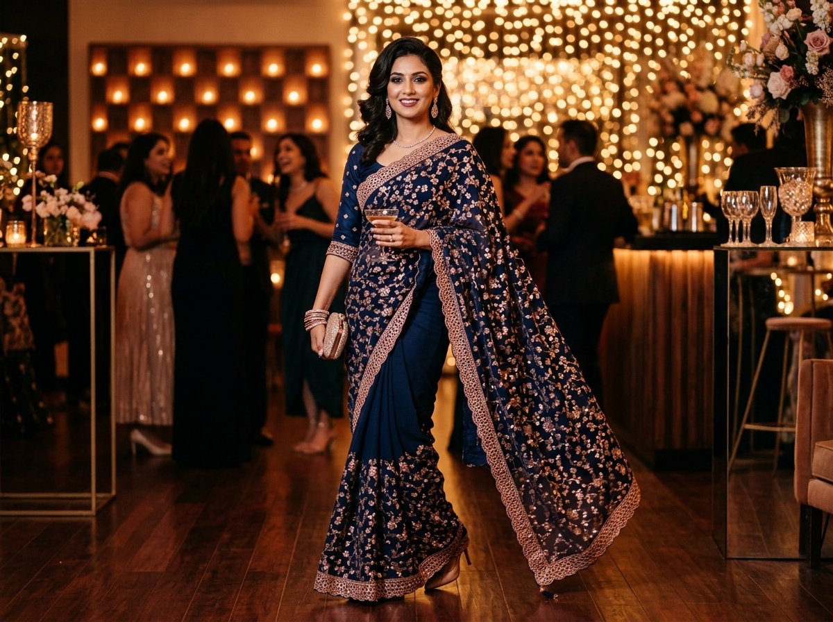 Fancy Georgette Saree